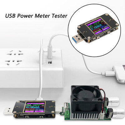 

Willstar USB Power Meter Tester Bluetooth Type-C LCD Display Multimeter Voltmeter Ammeter