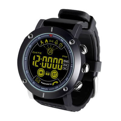 

EX19 Smart Watch Fitness Tracker 5ATM Waterproof Swimming Call SMS Alert Sport Pedometer Smartwatch Stopwatch Smart Wristwatch