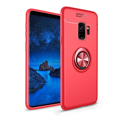 

Goowiiz Phone Case For Samsung Galaxy J2 CoreA7 2018A750A9 2019 Luxury Metal Ring Magnetic Bracket TPU Shockproof Cooling
