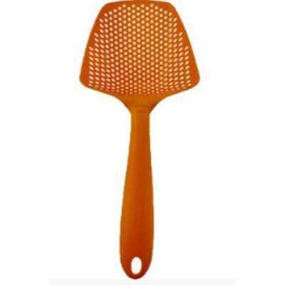 

1PC Kitchen Accessories Gadgets Nylon Strainer Scoop Colander Drain Veggies Water Scoop Gadget Cooking Tools Black