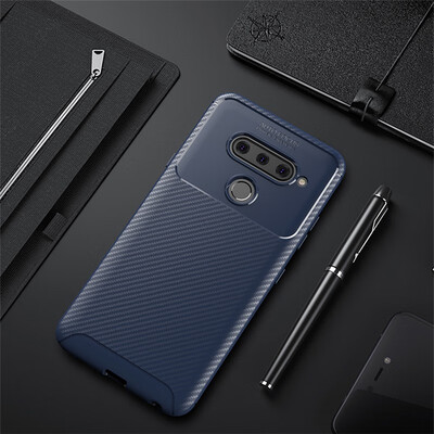 

Goowiiz Phone Case For LG V40 Ultra Slim Series Soft TPU Anti-Scratch Protective Cover