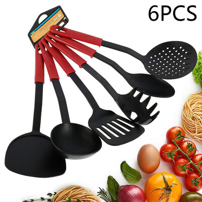 

Willstar 6PCS Quality Plastic Kitchen Tool Cutlery Utensil Set