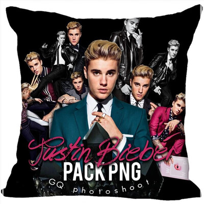 

Justin Bieber Hot Sale Pillow Case High Quality New Years Pillowcase Decorative Pillow Cover For Wedding Decorative Christmas 35x35CM 35x35CM