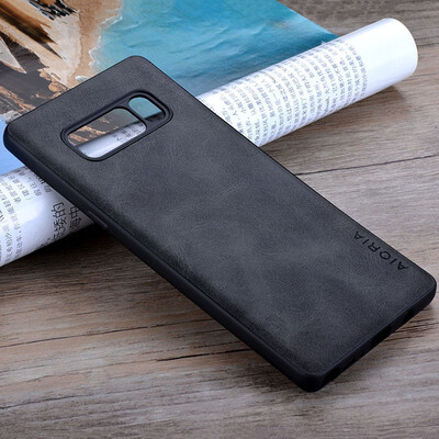 

for Samsung Galaxy Note 8 case hoesje Luxury Vintage leather Skin cover phone Case for samsung galaxy note 8 coque funda capa