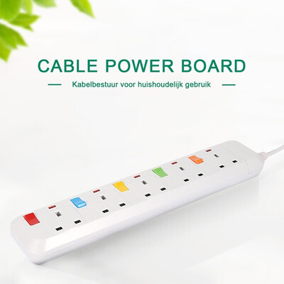 

345 Jack High Quality Independent Switch Board for Desktop Students Wiring Board 10A 250V 2500W 48Meters