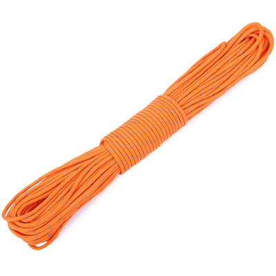 

Polymer Core 31M Reflective Military Survival Parachute Rope for Outdoor Activities