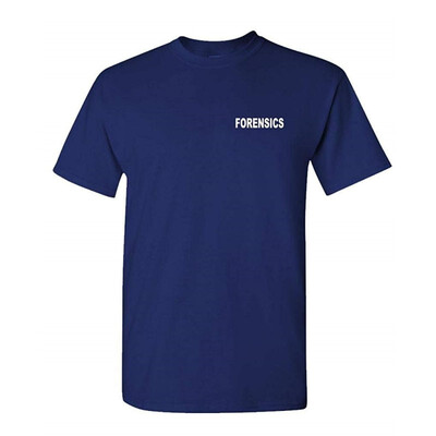 

Forensics - Novelty Duty Investigator Crime - Mens Cotton T-Shirt