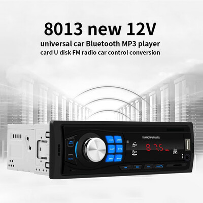 

12V Universal Car Bluetooth MP3 Player Card U Disk FM Radio Car Control Conversion
