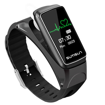 

Gift Explosion B7 Smart Bracelet Multifunction Bluetooth Headset Heart Rate Step Counter Call Bracelet