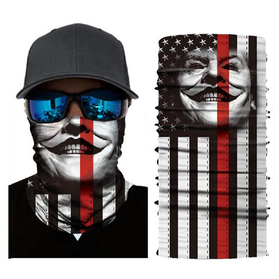 

New Cool Robot Skeleton Halloween Mask Scarf Joker Headband Balaclavas for Cycling Fishing Ski Motorcycle
