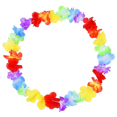

Willstar 34 ft Headband Flower Garland Hawaii Fancy Tropical Hula 12pcs