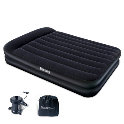 

Bestway air mattress double increased thick air bed including electric pump storage bag siesta bed home inflatable cushion folding bed 67345