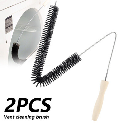 

2PCS 70cm Primary Color Wooden Handle Long Cleaning Brush