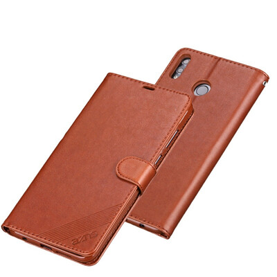 

MOONCASE Huawei Glory 8X Max Yazun Shi TPU Wallet - Brown