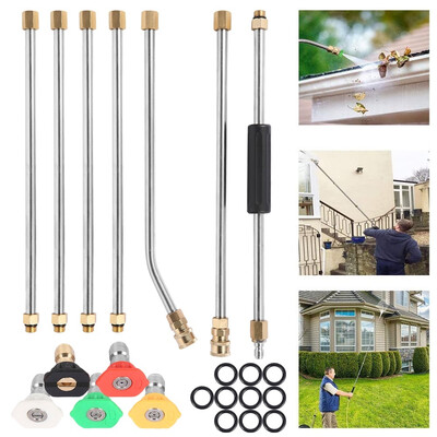 

Extension Wands Pressure Washer Power Washer Gutter Cleaning Tools Telescoping Replacement Lance Window Cleaner Nozzles