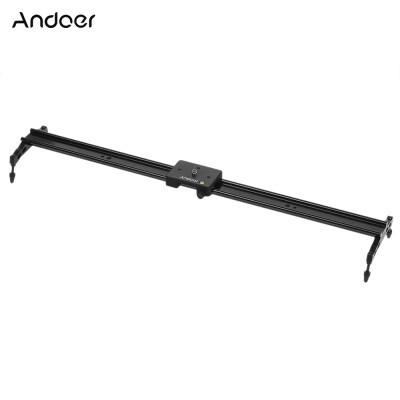 

Andoer 80cm Video Track Slider Dolly Track Rail Stabilizer Aluminum Alloy for Canon Nikon Sony Cameras Camcorders Max Load Capacit