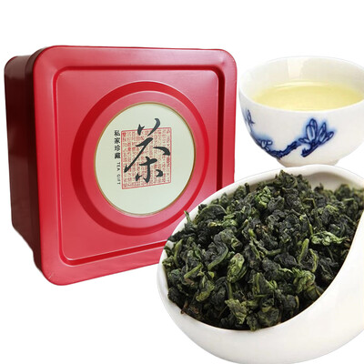 

155g 10 packs Superior Healthy Chinese TiKuanYin Green TeaTieGuanYin Oolong Tea Green Food Gift Packing Iron cans Packing