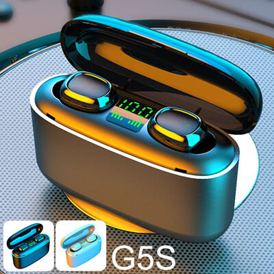 

Bluetooth 50 Headset TWS Wireless Headphones Mini Earbuds Stereo Earphones IPX7