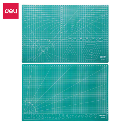

Deli deli A3 durable PVC cutting mat table mat green 78401