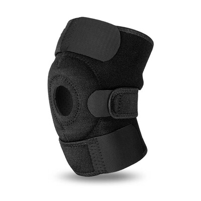 

Adjustable patella knee pads elastic brace safety guard