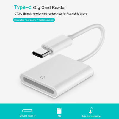 

Portable USB 31 Type C USB-C to SD SDXC Card Reader Adapter Cable for Macbook Samsung Huawei Xiaomi