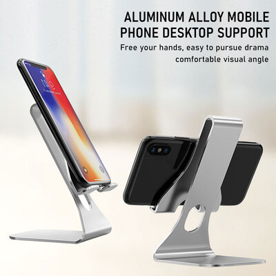 

Willstar Aluminum Phone Stand Holder Home Office Desk Desktop For iPhone Cellphone