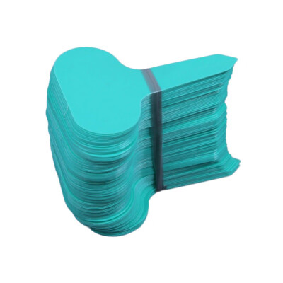 

100pcs Garden Mini T-label Flower Tag Plastic Nursery Garden Plant Label for FlowerGreen Plant Pot