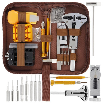 

Watch Repair Kit E·Durable 149PCS Professional Spring Bar Tool Set Strap Link Pin Removal Tool Set with Manual&Carrying Bag