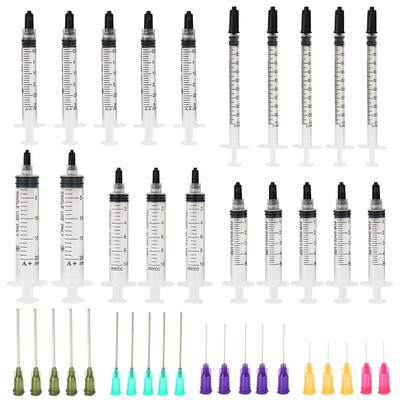 

Willstar 20 Pack - Industrial Syringe with Blunt Tip Needle&Storage Cap
