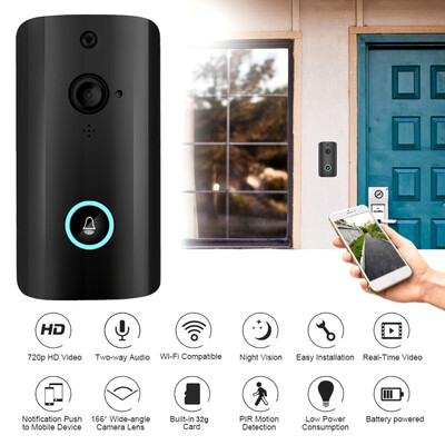 

Upgrade Wireless WiFi Video Doorbell Smart Phone Door Ring Intercom Security Camera Bell