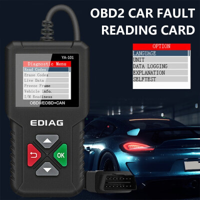

Automotive OBD2 OBDII Scanner Check Car Engine Fault Diagnostic Tool Code Reader