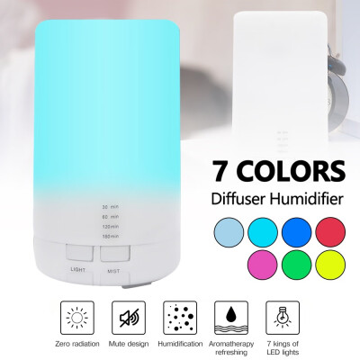 

Essential Oil Diffuser Cool Mist Ultrasonic Humidifier 7 Color LED Lights Diffuser for Office Home Bedroom Yoga Spa