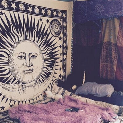 

For Wall Decoration Chic Bohemia Mandala Floral Carpet Wall Hanging Tapestry Fashion Tribe Style Tapestry