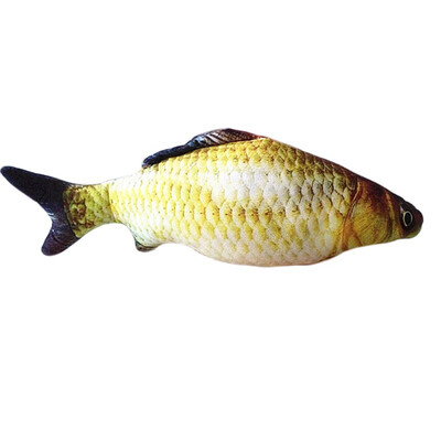 

1Pcs Lovely Cat Toy Simulation Fish PP Cotton Padded 18cm Long Pet Dog Toys