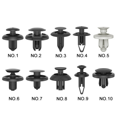 

Bumper Retainer Clips Car Plastic Rivets Fasteners Push Kit Sizes Auto Pin Set