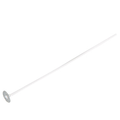 

Pack 100 Pre Waxed Candle Wicks for Candle Making With Sustainers - 15cm Long