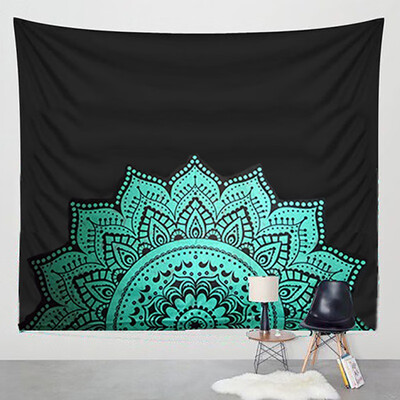 

Tapestry Printed Lotus Tapestry Bohemia Mandala Tapestry Serviette Plage Wall Hanging For Wall Decoration Yoga Mat