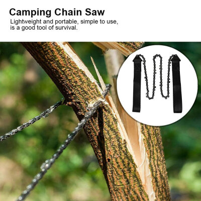 

Willstar Portable Survival Chain Saw Chainsaw Emergency Camping Pocket Hand Tool Pouch