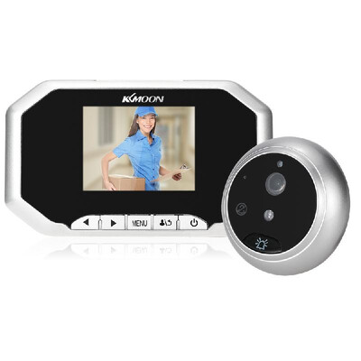 

KKmoon 3" LCD 720P Digital Peephole Viewer 160¡ã Door Eye Doorbell HD IR Camera Night Vision Photo TakingVideo Recording for Ho