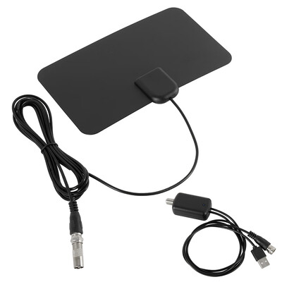 

Willstar HDTV Digital TV Antenna Indoor Aerial HD Freeview Signal Thin 100 Mile NEW