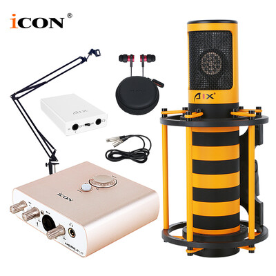 

Aiken iCON Mobile R VST external sound card computer mobile phone universal anchor live broadcast equipment full set Mobile RAIX RC-X1