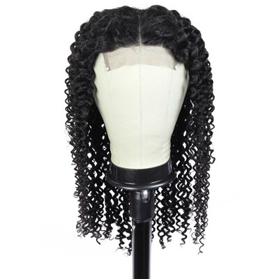

Amazing Star Brazilian Curly Hair Lace Front Wigs 4x4 Inch Virgin Human Hair Lace Front Wigs Soft&Bouncy Natural Color