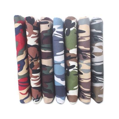 

Willstar Pre-Cut Cotton Camouflage Fabric Assorted Bundle Cotton Quilt Knitting Supplies-Set A7PCS