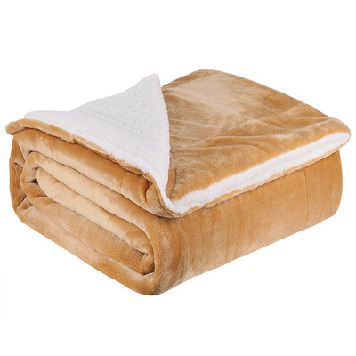 

Fleece Throw Blanket Twin Size - Fuzzy Sherpa Plush Queen Throw Blanket for Couch Soft Comforter Heavy Weighted Couch Sofa Bed