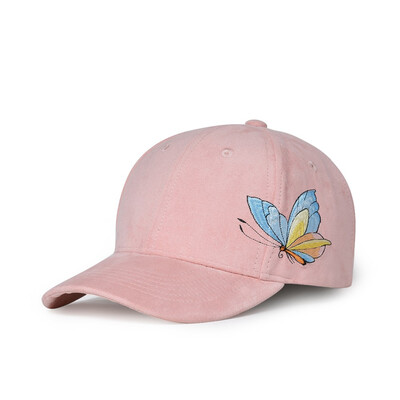 

NUZADA Velvet Butterfly Hand Embroidery Can Be Adjusted to Fit Any Adult Cap