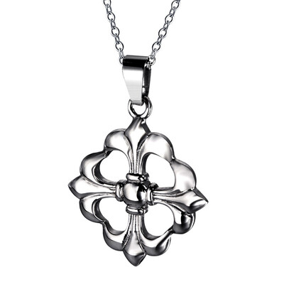 

Personality Fashion Titanium Steel Pendant Mens And Womens Necklace Sweater Chain- 24 Inch