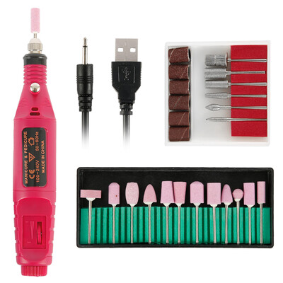 

Nail Polisher Machine Pen Manicure Nail Piece Polishing Set