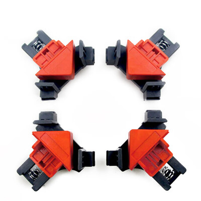 

4PCS Multifunctional Fixing Clips Woodworking Tool 90 Degree Right Angle Corner Fixing Clip Clamp Durable And Practical To Use