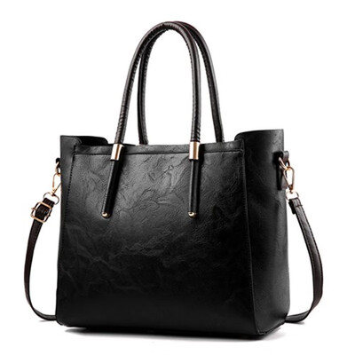 

2019 Women Bag Handbag Tote Over Shoulder Crossbody Autumn Winter Leather Big Brand Black Letter Casual Designer Female Bolsas
