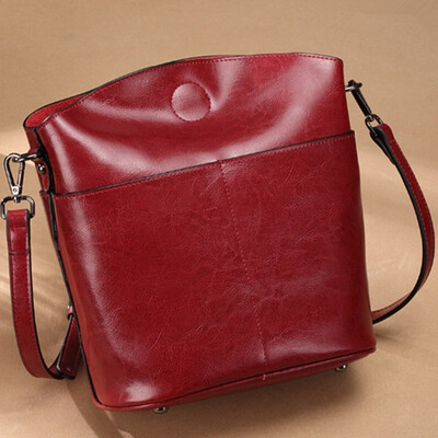 

Genuine Leather Handbags Big Women High Quality Casual Female Bags Trunk Tote Brand Shoulder Messenger Bag Ladies Large Bolsos